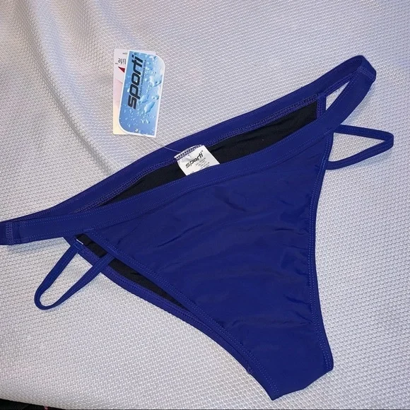 NWT Sporti Swim Bottom, Blue, sz XL - Picture 2 of 11